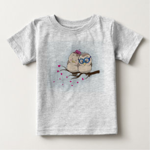 Süße Eule als Geschenk für Jungen Mädchen  Baby T-shirt