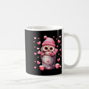 Süße Eule im Valentinskorb für Mädchen Frauen Nk R Kaffeetasse