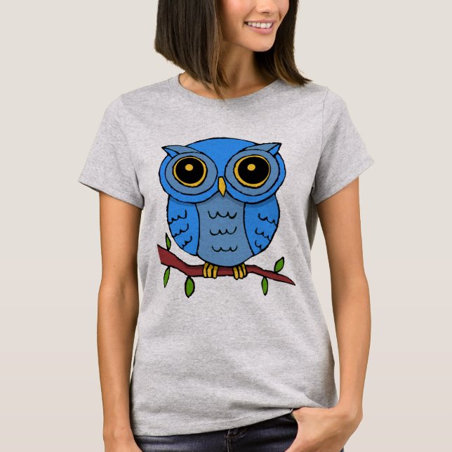 Süße Eule T-Shirt (Vorderseite)