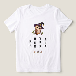 Süße Eule Tri-Blend Shirt