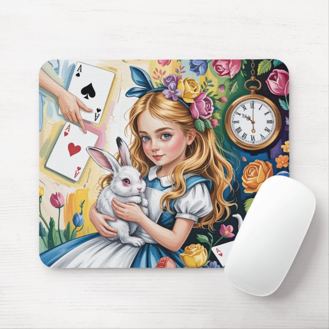 Süße Fantasie-Wunderwelt Mousepad (Mit Mouse)