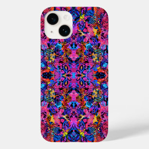 Süße farbenfrohe abstrakte Blumenmuster Case-Mate iPhone 14 Hülle