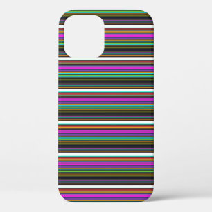 Süße farbenfrohe Neonstreifen Case-Mate iPhone Hülle