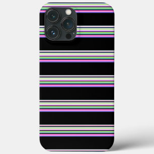 Süße farbenfrohe Neonstreifen Case-Mate iPhone Hülle