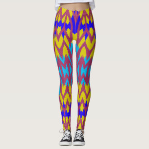 Süße farbenfrohe trendige "Ratti_Creative_Arts" Le Leggings