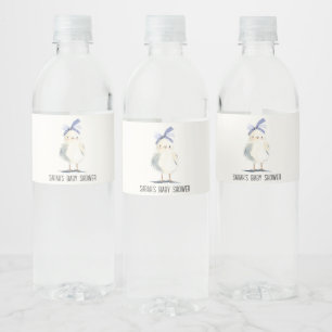 Süße Farmküken-Wasserfarben-Blumen-Baby-Party