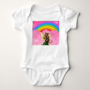 Süße Feen Baby Strampler