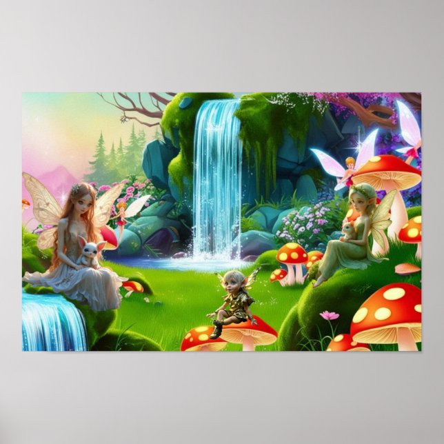 Süße Feen Poster (Vorne)