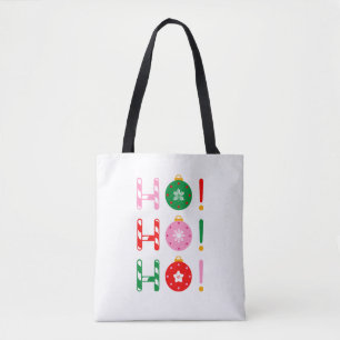 Süße festliche Ho Ho Ho Weihnachts-Tasche Tasche