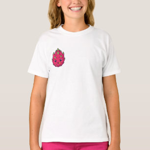 Süße feuerspeiende Drachenfrucht-Kinder T-Shirt