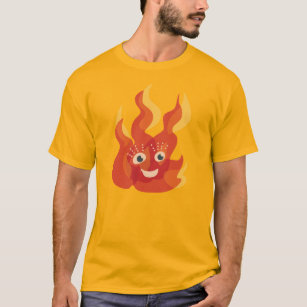 Süße Figur der Feuerbrand T-Shirt