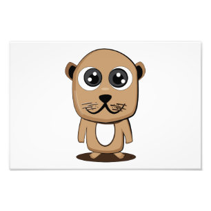 Süße Figur Fotodruck