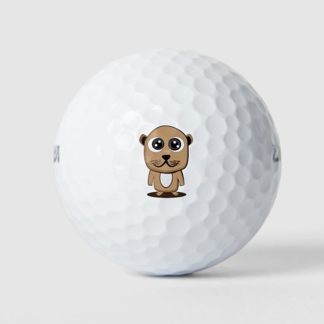 Süße Figur Golfball (Vorderseite)