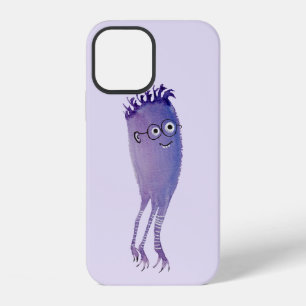 Süße Figur Lila Nerdy iPhone 12 Hülle