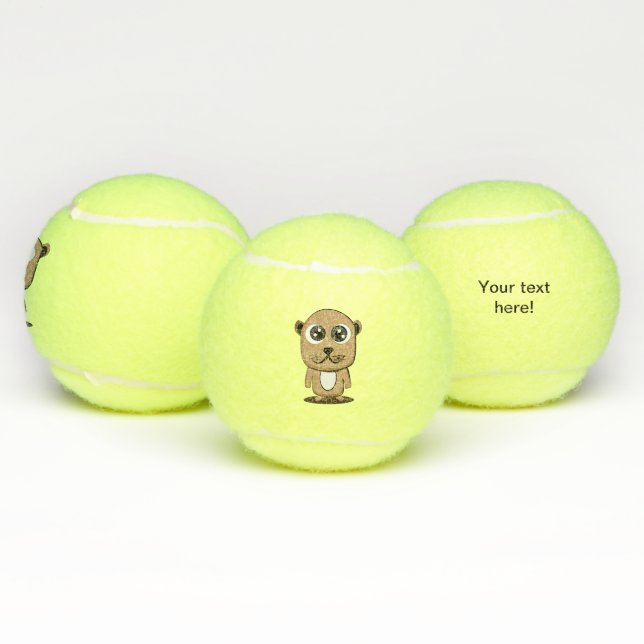 Süße Figur Tennisbälle (Multi)