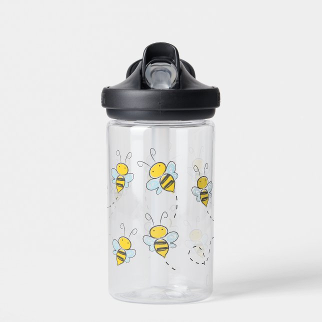 Süße fleißige Bienen Trinkflasche (Vorne)