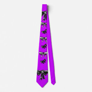 Süße Fliege (Fuchsia Pop) Krawatte