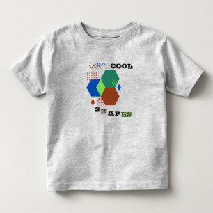 Süße Formen Toddles Grau Kleinkind T-shirt