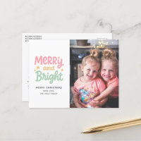 Süße Foto Farbige Moderne Weihnachten