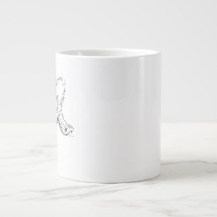 Süße Französische Bulldogge Tasse, Geschenk für Hu Jumbo-Tasse