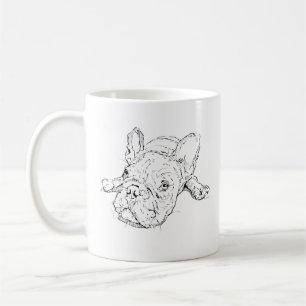 Süße Französische Bulldogge Tasse, Geschenk für Hu Kaffeetasse