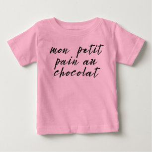 Süße französische Kosebezeichnung Baby T-shirt