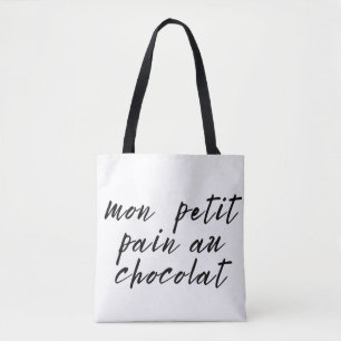Süße französische Kosebezeichnung Tasche