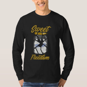 Süße Freiheit Blutzuckerspiegel Insulin Glukose Bl T-Shirt