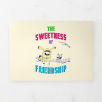 Süße Freundschaft Katze Juli Doodle 30 Freunde