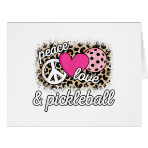 Süße Frieden Liebe Pickleball Spieler Lustiger Pic