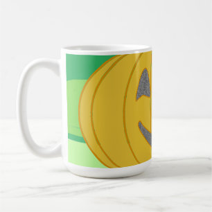 Süße fröhliche Ernte-Kürbis Orange Kaffeetasse