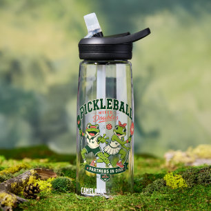 Süße Frosch-Partner im Dink-lustigen Sportdesign Trinkflasche