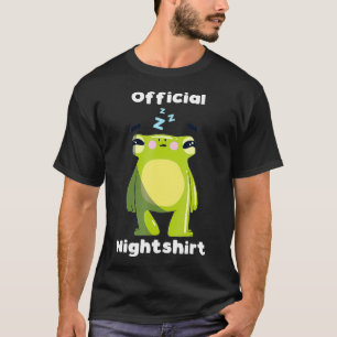 Süße Frosch Schlafshirt Nachtwäsche Nachthemd Schl T-Shirt