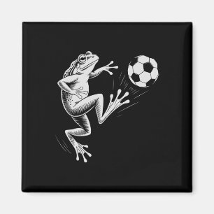 Süße Fußball-Frosch Ll Score Mama Coach Kinder  Magnet