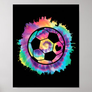 Süße Fußball Mädchen Fußball Liebhaber Frauen Mädc Poster