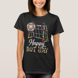 Süße Fußball-Punkt-Kunst-Studentin Happy Dot Day G T-Shirt