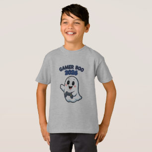 Süße Gamer Boo 2026 Kinder Halloween-Shirt, Lustig T-Shirt