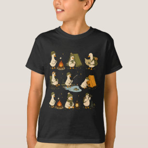 Süße Gans Camping lustige Outdoor-Liebhaber Campin T-Shirt