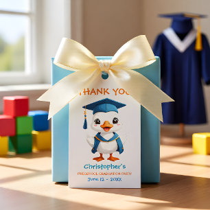 Süße Gänse-Vorschulabschluss Geschenkanhänger