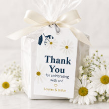 Süße Gänseblümchen-Dankeschön-Geschenkanhänger