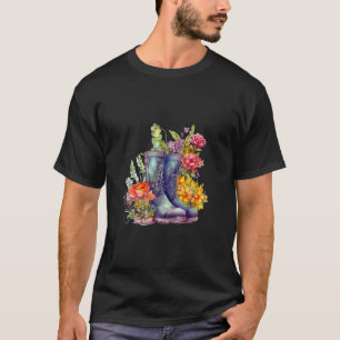 Süße Gartenstiefel T-Shirt
