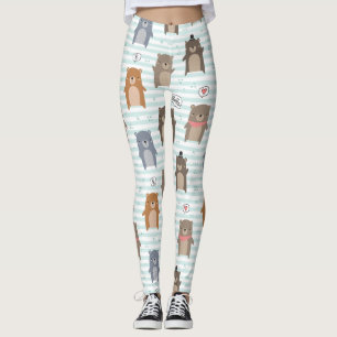 Süße gedruckte YOGA-Leggings Leggings