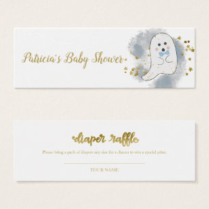 Süße Geist Halloween Babyparty Windel-Raffle