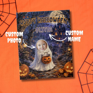 Süße Geist-Kürbis-Tasche Foto Grusel-Halloween