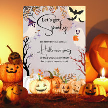 Süße Geister Büro Familien Halloween-Party