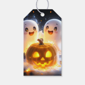Süße Geisterfamilie Halloween-Kürbis Gruselige Nac Geschenkanhänger