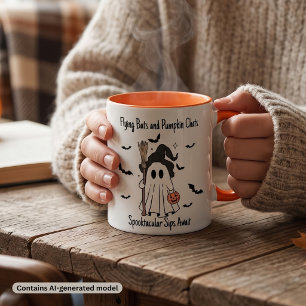 Süße Geisterhexe Halloween Tasse