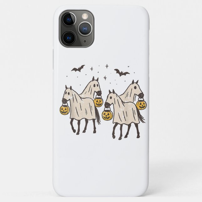 Süße Geisterpferde Halloween Süßigkeiten oder Saur Case-Mate iPhone Hülle (Rückseite)