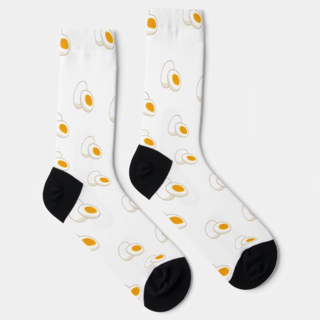 Süße gekochte Ei Socken (Rechts)