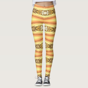Süße gelbe Farbe klassisch "Ratti_Creative_Arts"   Leggings